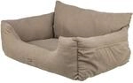 Trixie doppelter Autositz taupe 80&times;60&times;35 cm