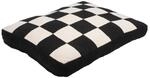 Coockoo Hundekissen Cozy Block schwarz / wei&szlig; S - 60x50x10 cm