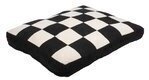 Coockoo Hundekissen Cozy Block schwarz / wei&szlig; L - 120x80x12 cm