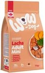 WOW DOG TROCKEN Minis ADULT mit Lachs 1 kg