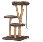 Designed by Lotte Kratzbaum Holz Raja braun 60x60x114 cm