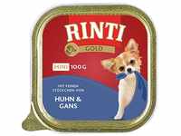 Rinti Gold Mini feine Stückchen von Huhn & Gans 16x100g