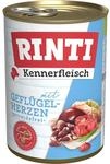 Rinti Kennerfleisch mit Gefl&uuml;gelherzen 24x400g