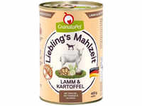 GranataPet Liebling's Mahlzeit Lamm und Kartoffel 6x400g, Grundpreis: &euro;...