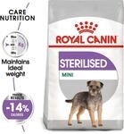 ROYAL CANIN STERILISED MINI Trockenfutter f&uuml;r kastrierte kleine Hunde 8kg