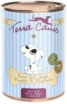 Terra Canis WELPE Rind, Apfel, Karotte und Hagebutte 12x400g