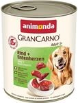 animonda GranCarno Rind und Entenherz 6x800g