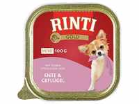 Rinti Gold Mini feine Stückchen von Ente & Geflügel 16x100g