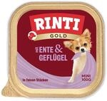 Rinti Gold Mini feine St&uuml;ckchen von Ente und Gefl&uuml;gel 16x100g