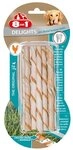 8in1 Hundesnack Delights pro dental Twisted Sticks 10 St&uuml;ck