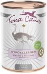 Terra Canis HYPOALLERGEN &ndash; Strau&szlig; mit Pastinake, getreidefrei 6x400g