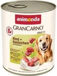 animonda GranCarno Rind und Kaninchen mit Kr&auml;utern 6x800g