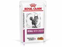 ROYAL CANIN® Veterinary RENAL HUHN Nassfutter für Katzen 12x85g