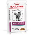 ROYAL CANIN&reg; Veterinary RENAL FISCH Nassfutter f&uuml;r Katzen 12x85g