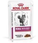ROYAL CANIN&reg; Veterinary RENAL RIND Nassfutter f&uuml;r Katzen 12x85g