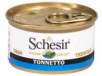 Schesir Katzenfutter Thunfisch in Gelee 24x85g
