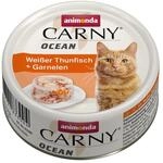 animonda Carny Ocean Wei&szlig;er Thunfisch und Garnelen 12x80g