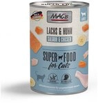 MAC's Cat Fleischmenü Lachs und Hühnchen 6x400g MAC's Cat Fleischmenü Lachs und Hühnchen 6x400g