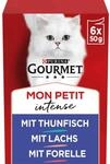 GOURMET Mon Petit Intense Fisch-Variationen 6x50g