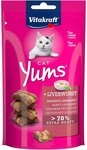 Vitakraft Katzensnack Cat Yums Leberwurst 3 Stück Vitakraft Katzensnack Cat Yums Leberwurst 3 Stück