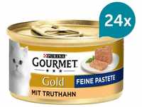 GOURMET Gold Feine Pastete mit Truthahn 24x85g
