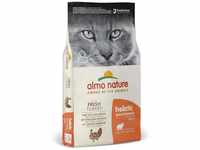Almo Nature Holistic dry Cat mit Truthahn und Reis 12kg, Grundpreis: &euro; 3,92 / kg
