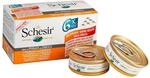 Schesir Cat Natural Huhn mit K&uuml;rbis Multipack 6x50g