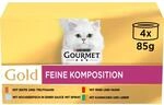 GOURMET Gold Feine Komposition Mixpaket 4x85g