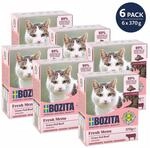 Bozita Tetra H&auml;ppchen in Sauce mit Rind 6x370 g
