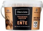 Chewies Hundesnack Trainings-Happen Ente 300g