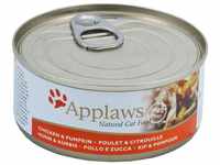 Applaws Cat Hühnchenbrust & Kürbis 24x156g