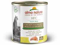 Almo Nature HFC Natural Cat Huhn und Lachs 12x280g