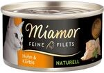 Miamor Feine Filets naturell Huhn und K&uuml;rbis 24x80g