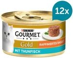 GOURMET Gold Raffiniertes Ragout mit Thunfisch 12x85g