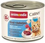 animonda Carny Adult Rind, Kabeljau und Petersilienwurzel 6x200g
