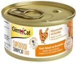 GimCat Superfood ShinyCat Duo H&uuml;hnchenfilet mit Karotten 24x70g