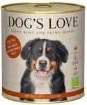 Dog's Love Bio Rind mit Reis, Apfel und Zucchini 6x800g