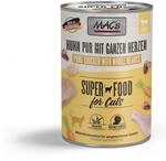 MAC's Cat Fleischmen&uuml; Huhn pur mit ganzen Gefl&uuml;gelherzen 6x400g