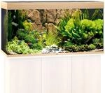 Juwel Rio 350 LED Komplett Aquarium ohne Schrank helles holz