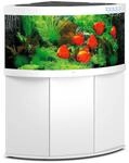 Juwel Komplett Eck-Aquarium Trigon 350 LED mit Unterschrank SBX wei&szlig;
