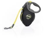 flexi Rollleine Giant Gurt 8 Meter M - black / Neonyellow