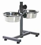 Trixie Hundebar mit 2 Edelstahln&auml;pfen 4,5l