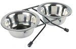 Trixie Eat-on-Feet Napf-Sets mit Halter 0,2l/&oslash;10cm