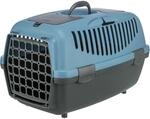 Trixie Transportbox Traveller Capri 2 dunkelgrau/pastellblau