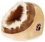 Trixie Kuschelh&ouml;hle Minou beige/braun 41x35x26cm