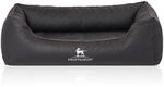 Knuffelwuff orthop&auml;disches Hundebett Madison schwarz M-L 85x63cm