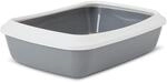 SAVIC Katzentoilette Iriz mit Rand 42 cm
