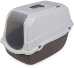 Kerbl Minka Katzentoilette mit Deckel taupe/creme