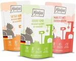 MjAMjAM Quetschie Mixpaket I Huhn, Rind, Herzen 12x125g