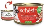 Schesir Cat Complete Thunfisch mit Garnelen in Jelly 12x85 g